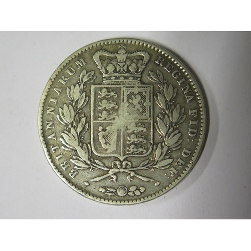 474 - A Victorian Silver Crown 1845