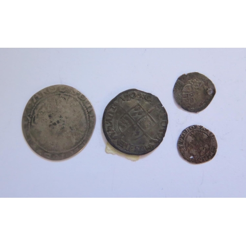 498 - Four Hammered Silver Coins