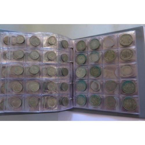 505 - An Album of UK Silver and other Coins, c. 590g of .50 silver