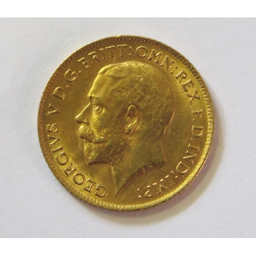 520 - A George V Gold Half Sovereign 1914