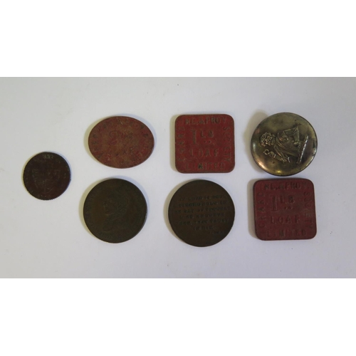 551 - An 1812 Wellington Medallion Restoration of Spain & Portugal Victory at Salamanca, prayer token, bre... 