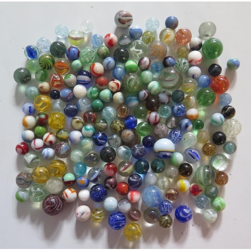 557e - A Collection of Glass Marbles