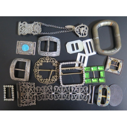 570 - A Collection of Vintage Buckles