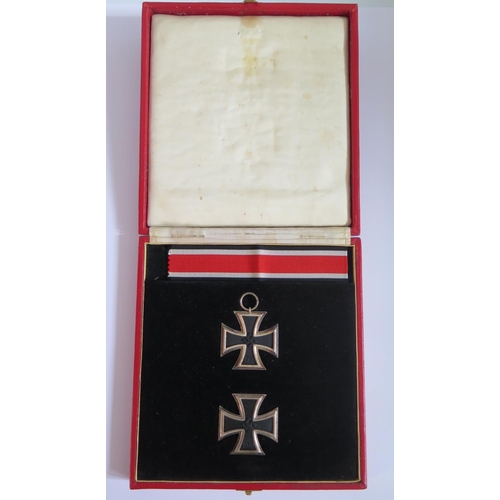 773 - A Cased 1st & 2nd Class Iron Cross, No.65