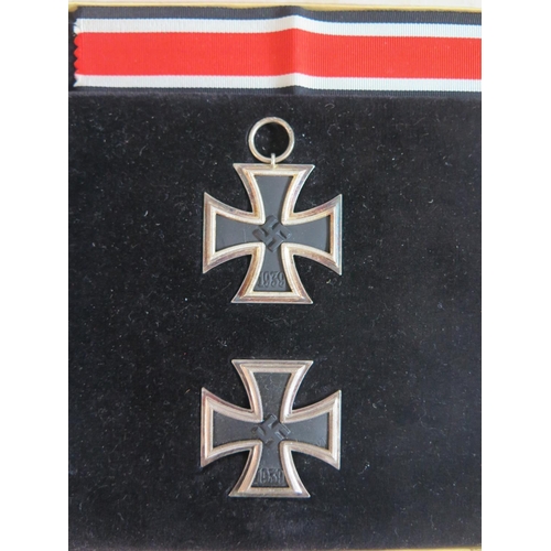 773 - A Cased 1st & 2nd Class Iron Cross, No.65