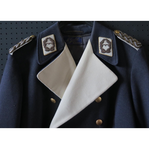 774 - A WWII German Luftwaffe Great Coat of Major General Eugen Franz Walland (last commander of Air Force... 