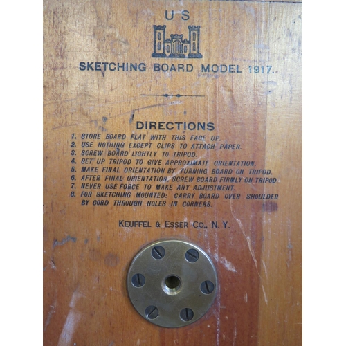 791 - A US Sketching Board Model 1917 by Keuffel & Esser Co. N.Y.