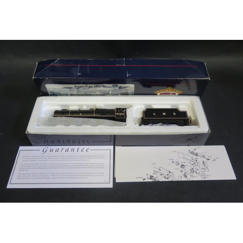 999 - A Bachmann OO Gauge 31-226 Rebuilt Scot 6133 'Green Howards' LMS Lined Black Boxed