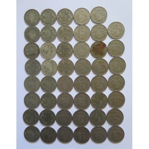 450 - A Collection of 1920-1966 Half Crown Coins