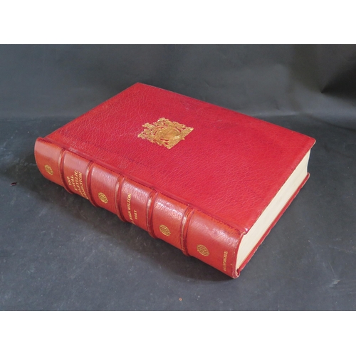447 - The Royal Philatelic Collection, Sir John Wilson, Viscount Kingsley at The Dropmore Press, full burg... 