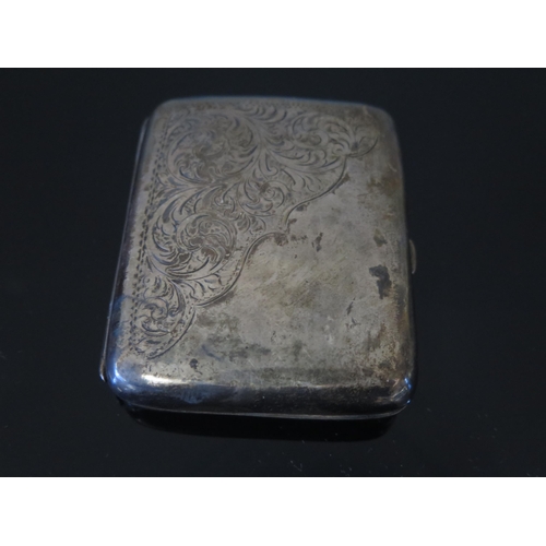 1362 - A George V Silver Cigarette Case, Birmingham 1919, 88.3g