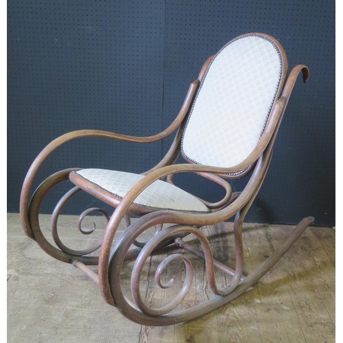 258 - Bentwood Rocking Chair.