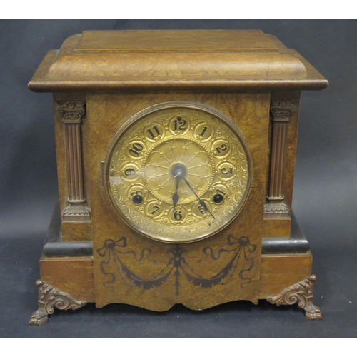 316b - A Seth Thomas Mantle Clock, 28.5cm high