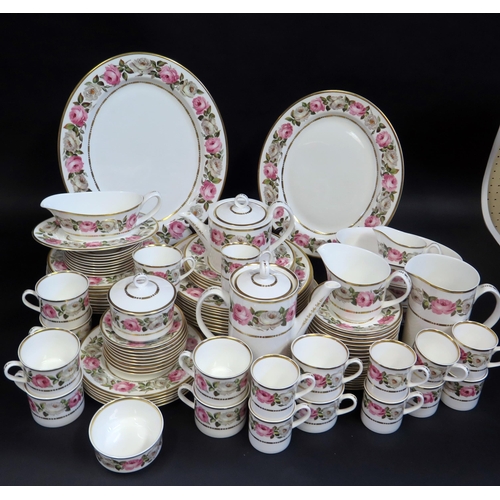 354 - An Extensive Royal Worcester 'Royal Garden' Part Dinner, Coffee and Tea Service

**TEL BID**