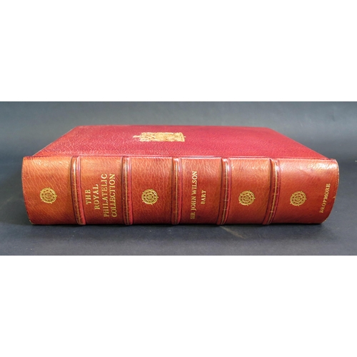 447 - The Royal Philatelic Collection, Sir John Wilson, Viscount Kingsley at The Dropmore Press, full burg... 