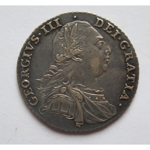 476 - A George III Silver Shilling 1787