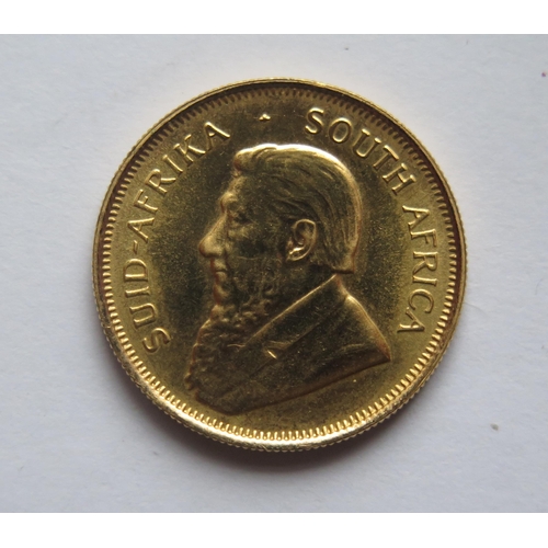 483 - A 1980 Gold 1/4 Krugerrand Coin