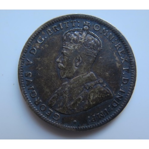 490 - An Australia 1916 One Shilling Coin
