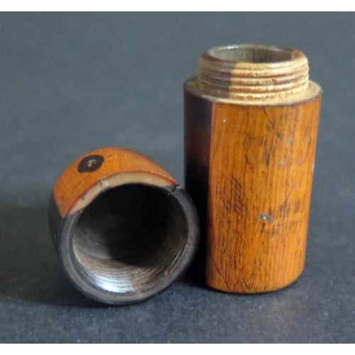 505 - A Small 19th Century Treen Match Striker, 50mm