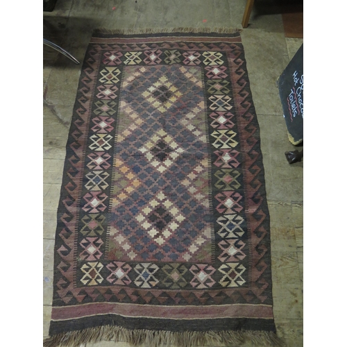 730 - A Cotton Rug, 183x100cm