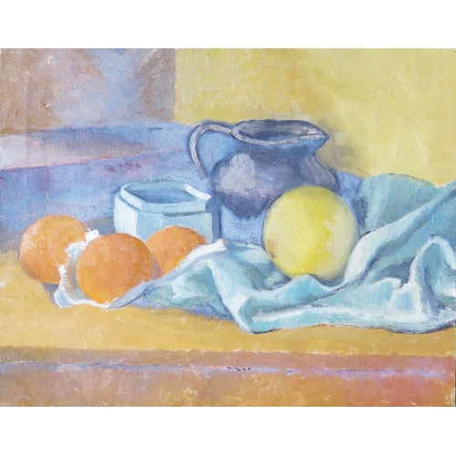 78 - Still Life, oil on canvas, 51x41cm, unsigned and unglazed
