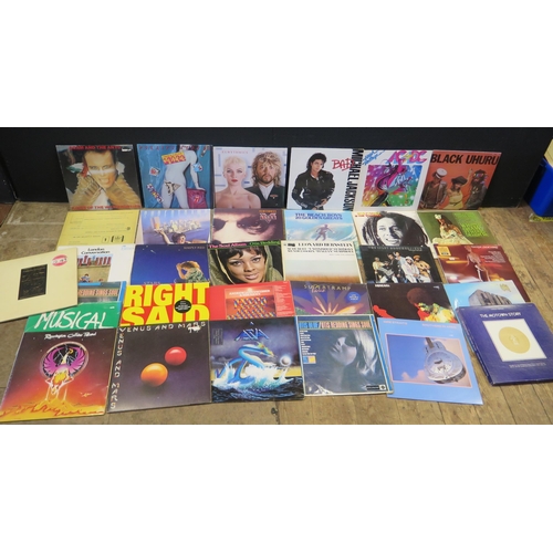 968 - A Collection of Records Including ACDC, Michael Jackson, Adam and The Ants, UB40, Bob Marley, Supert... 