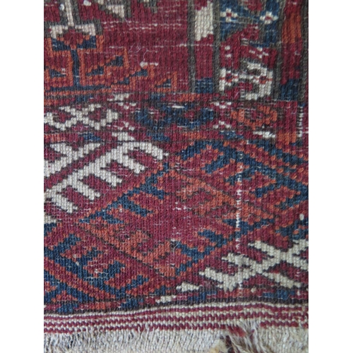 725 - A Persian Style Silk on Cotton Rug, 147x104cm