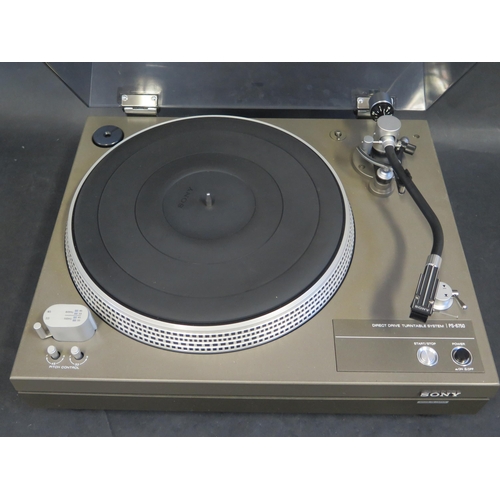 964c - A Sony PS-6750 Direct Drive Turntable System