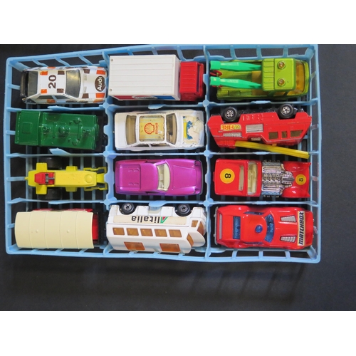 1003 - A Matchbox Superfast 48 Car Carry Case filled with Lesney Superfast Models.