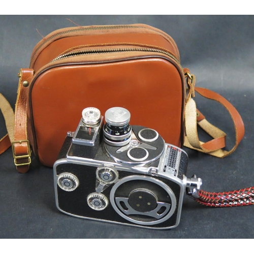 776 - A Paillard Bolex Cine Camera with Kern II lens