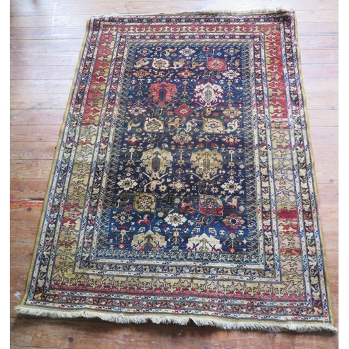 1877 - A Samarkand Persian Style Rug, 193x137cm