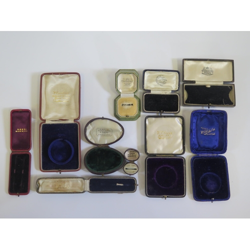 253 - A Selection of 19th Century and later Jewellery and Watch Boxes