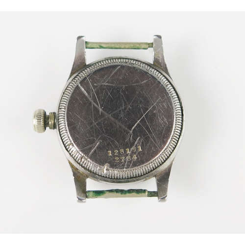 285 - A 1940's ROLEX Oyster Junior Sport Ref. 2784 Wristwatch, the 30mm case no. 128151 with 15 jewel mech... 