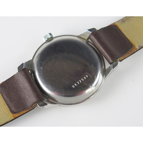 297 - A 1950's Gent's ZENITH Sporto Stainless Steel Wristwatch retailed by  Penlington and Batty of Liverp... 