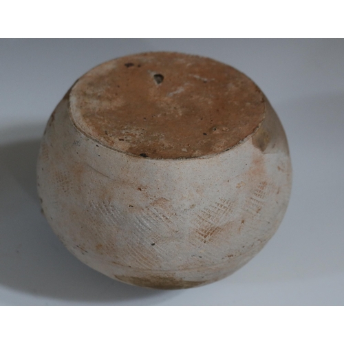 341 - An Archaic Style Chinese Terracotta Vessel, 15.5cm high