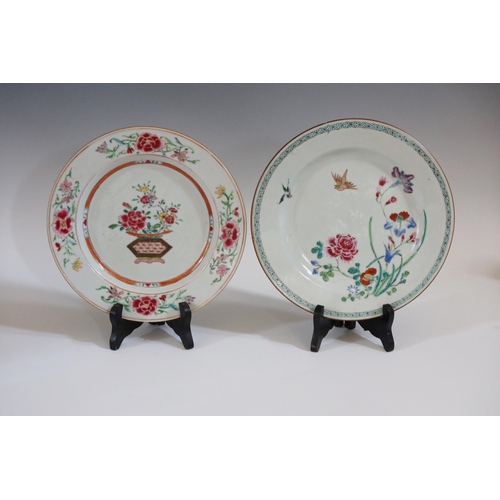 350 - Two 18th Century Chinese Famille Rose Porcelain 9