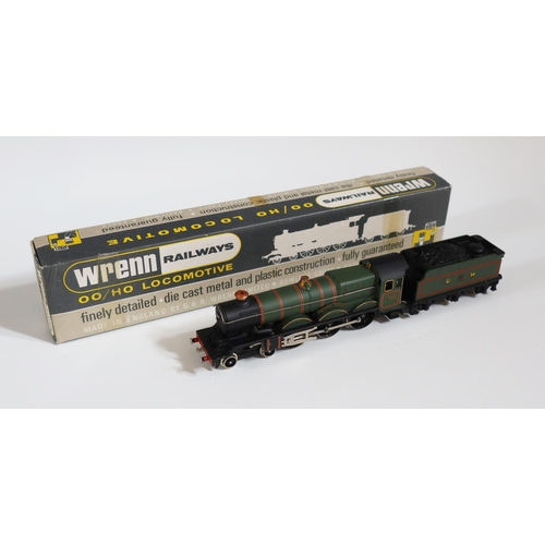 440 - A Wrenn Railways OO/HO Gauge W2222 4-6-0 Devises Castle GW 7002. Near mint in box (with pen marks to... 