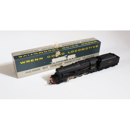 441 - A Wrenn Railways OO/HO Gauge W2224 2-8-0 Freight Loco BR Black 48073. Near mint in box (handwritten ... 