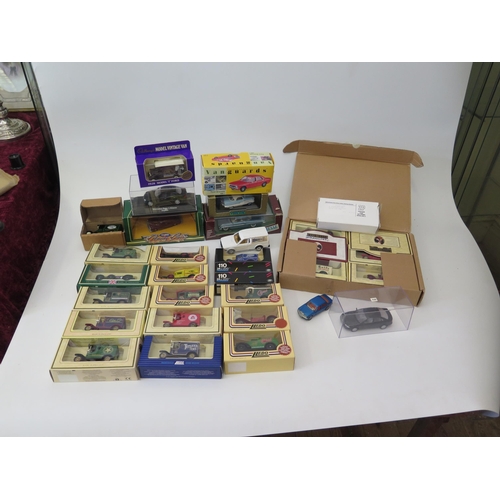 2541 - A Selection of Mostly Boxed Diecast Including Vitesse, Lledo, Corgi, Siku, Vanguards, Minichamps and... 