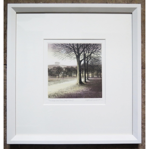 1023 - Kathleen Caddick b.1937, British Printmaker, 'Moonlight', Pencil Signed Artists Proof (IV/XXV), 32 X... 