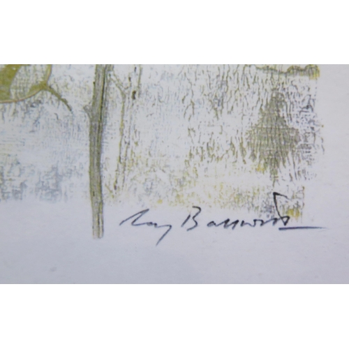 1031 - Ray Balkwill b.1948 SWA, Two Prints - 'Untitled' 1997, Signed, 20 x 14cm, F & G and a Framed and Gla... 