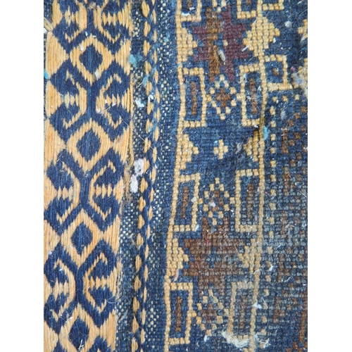 Kayam Hand Knotted Wool Rug, 208x99cm