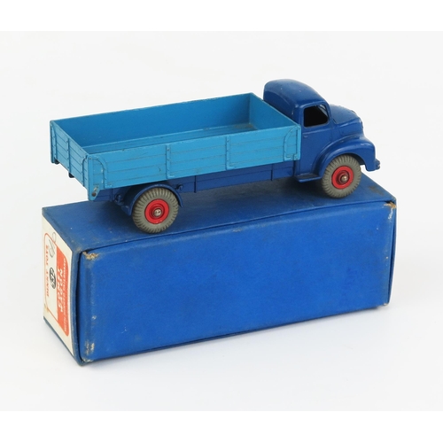 2191 - A Dinky Supertoys 532 Comet Wagon with Hinged Tailboard with dark blue cab and chassis, mid blue bac... 