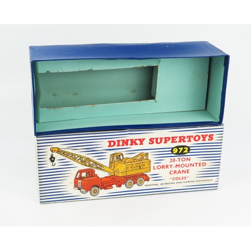 2223 - A Dinky Supertoys 972 20 Ton Lorry Mounted Crane 