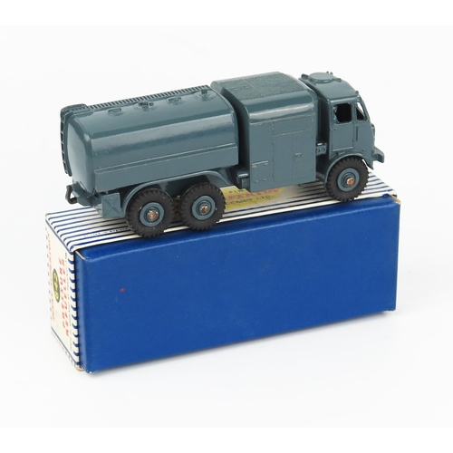 2258 - A Dinky Supertoys 642 Pressure Refueller in RAF blue with driver in blue/white stripe box. Near mint... 