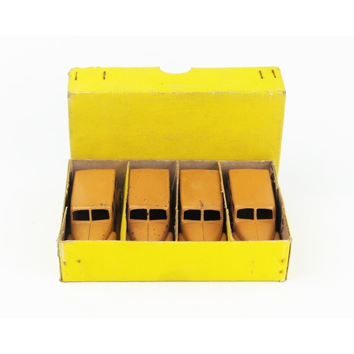 2310 - A Dinky Toys 27F (50033) Estate Car Type 4 Yellow Trade Box - complete with four models, two with '2... 