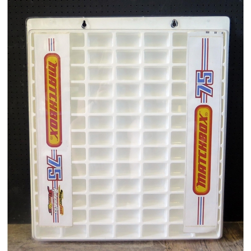 2510 - Matchbox Superfast Reproduction Wall Display Case - excellent with very minor issues around top