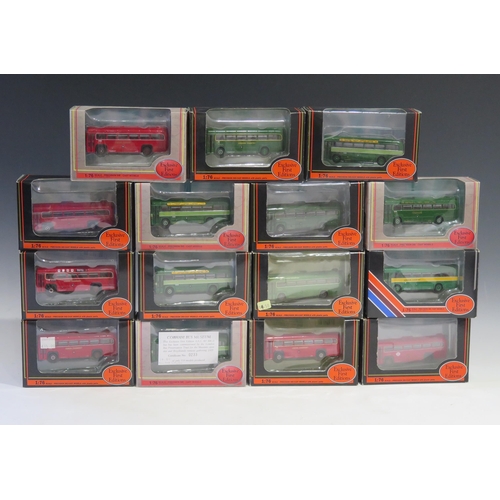 2513 - 15 EFE Exclusive First Editions 1:76 Scale Model AEC RF Buses (all different) Boxed