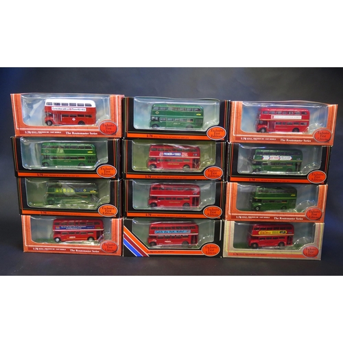 2515 - 12 EFE Exclusive First Editions 1:76 Scale Model Routemaster Buses (all different) Boxed