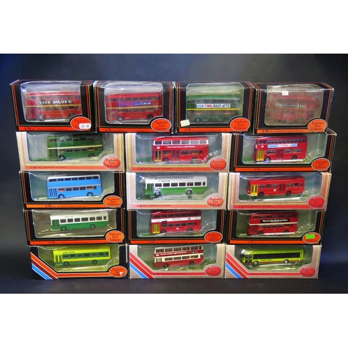 2516 - 16 EFE Exclusive First Editions 1:76 Scale Model Buses including Fleetlines, Daimler DMS, Atlanteans... 